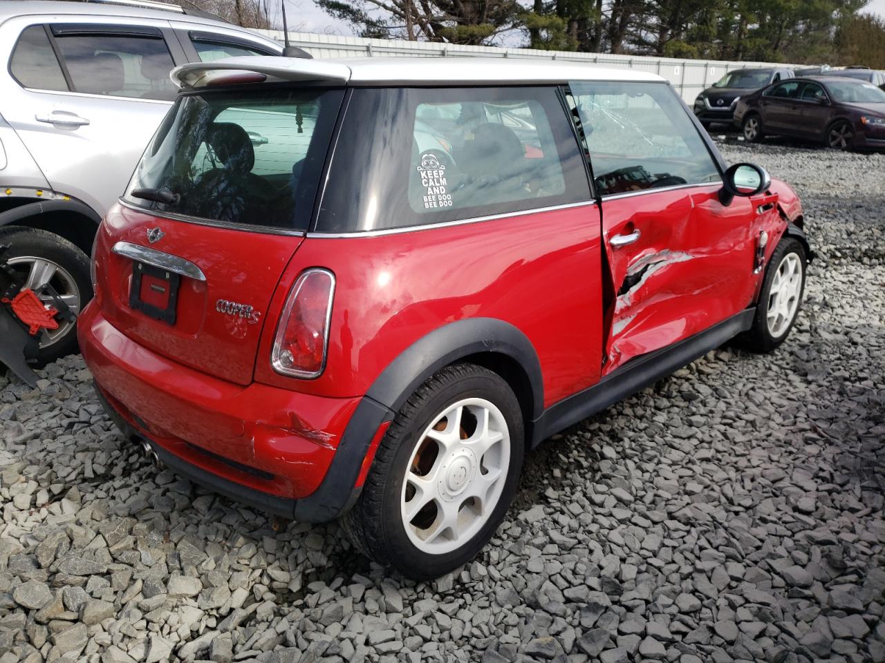 Photo 4 from auction – 2006 MINI COOPER S with VIN WMWRE33546TJ40090