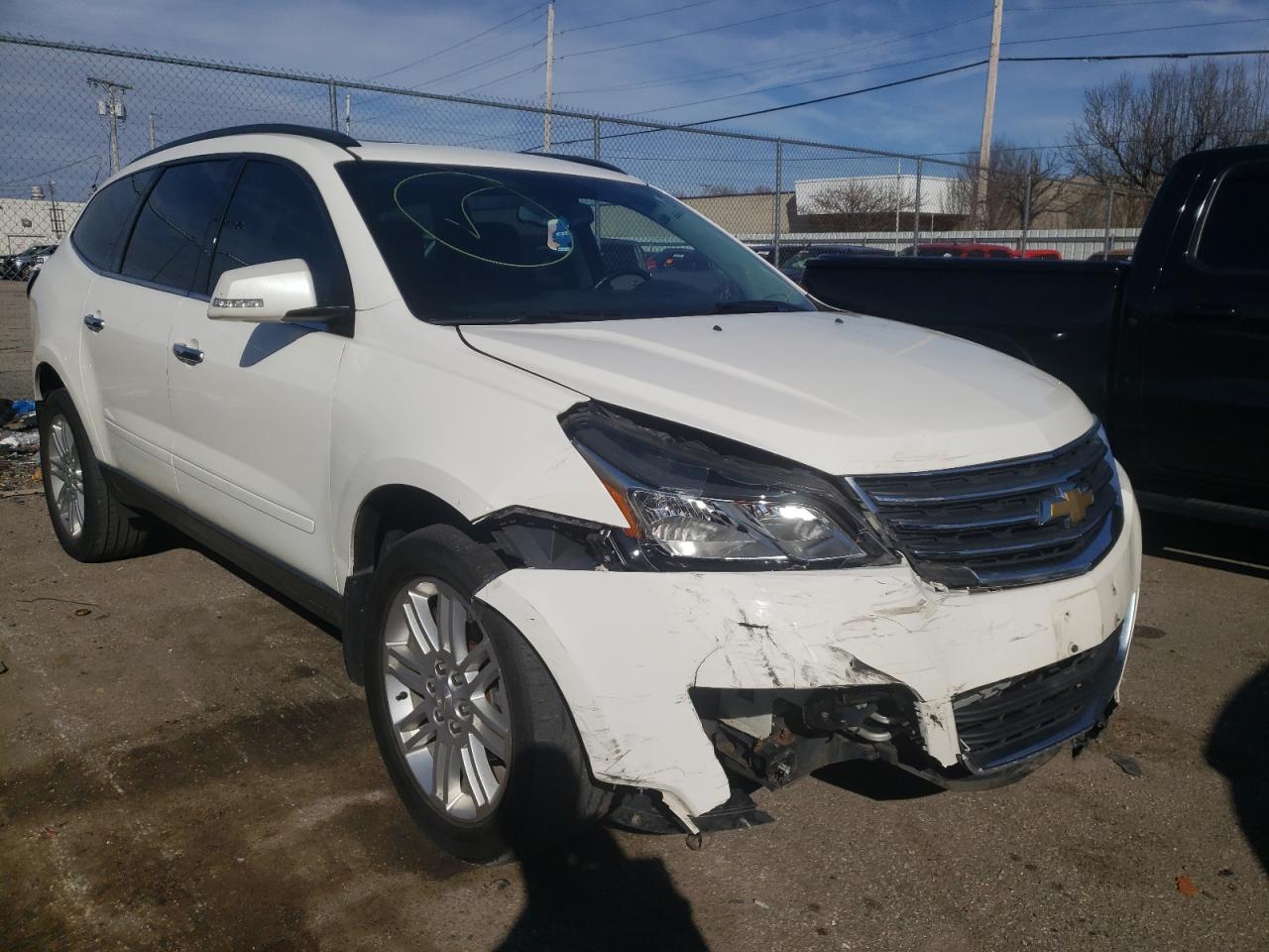 CHEVROLET TRAVERSE L 2014 with VIN 1GNKRGKD0EJ301819 - Photo from auction