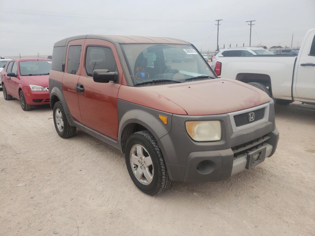 HONDA ELEMENT EX 2004 with VIN 5J6YH18524L005622 - Photo from auction