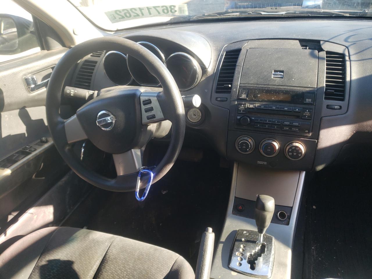 Photo 9 from auction – 2006 NISSAN ALTIMA S with VIN 1N4AL11D86C216971