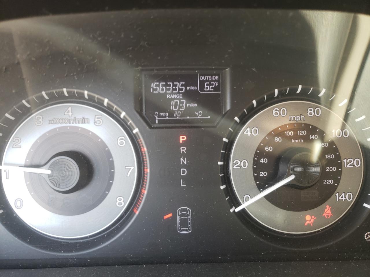 Photo 8 from auction – 2011 HONDA ODYSSEY EX with VIN 5FNRL5H43BB010190