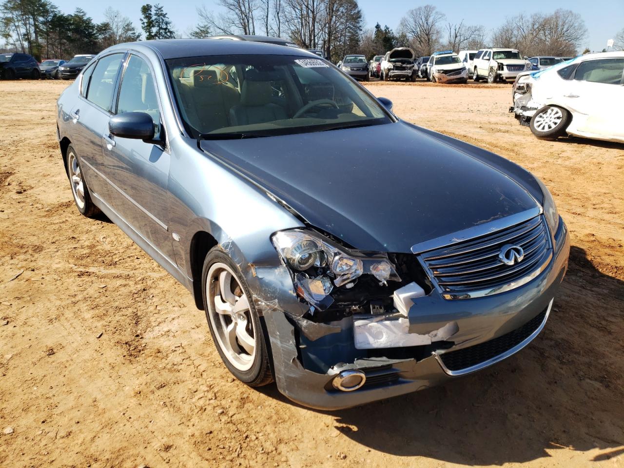 INFINITI M35 BASE 2008 with VIN JNKAY01E98M603944 - Photo from auction