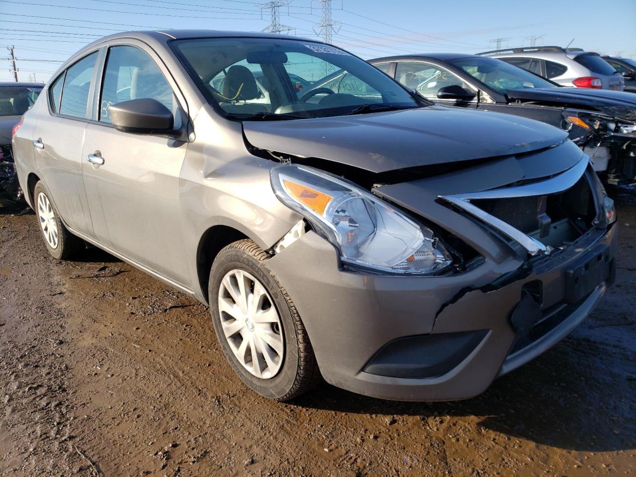 NISSAN VERSA S 2015 with VIN 3N1CN7AP6FL905148 - Photo from auction