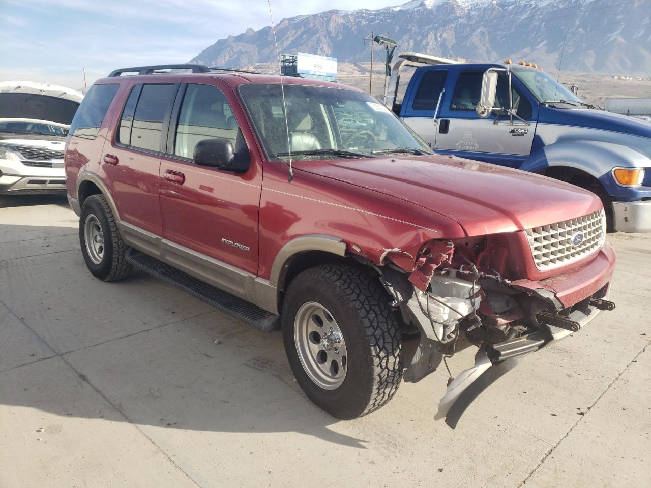 FORD EXPLORER E 2002 with VIN 1FMZU74E92ZA64218 - Photo from auction