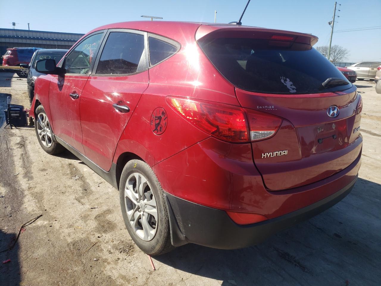 Photo 3 from auction – 2012 HYUNDAI TUCSON GL with VIN KM8JT3AB5CU458784