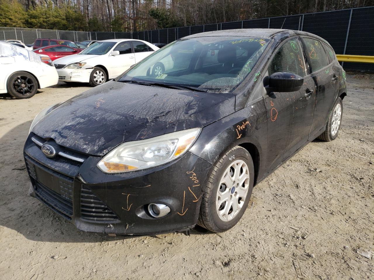 Photo 2 from auction – 2012 FORD FOCUS SE with VIN 1FAHP3K24CL420660