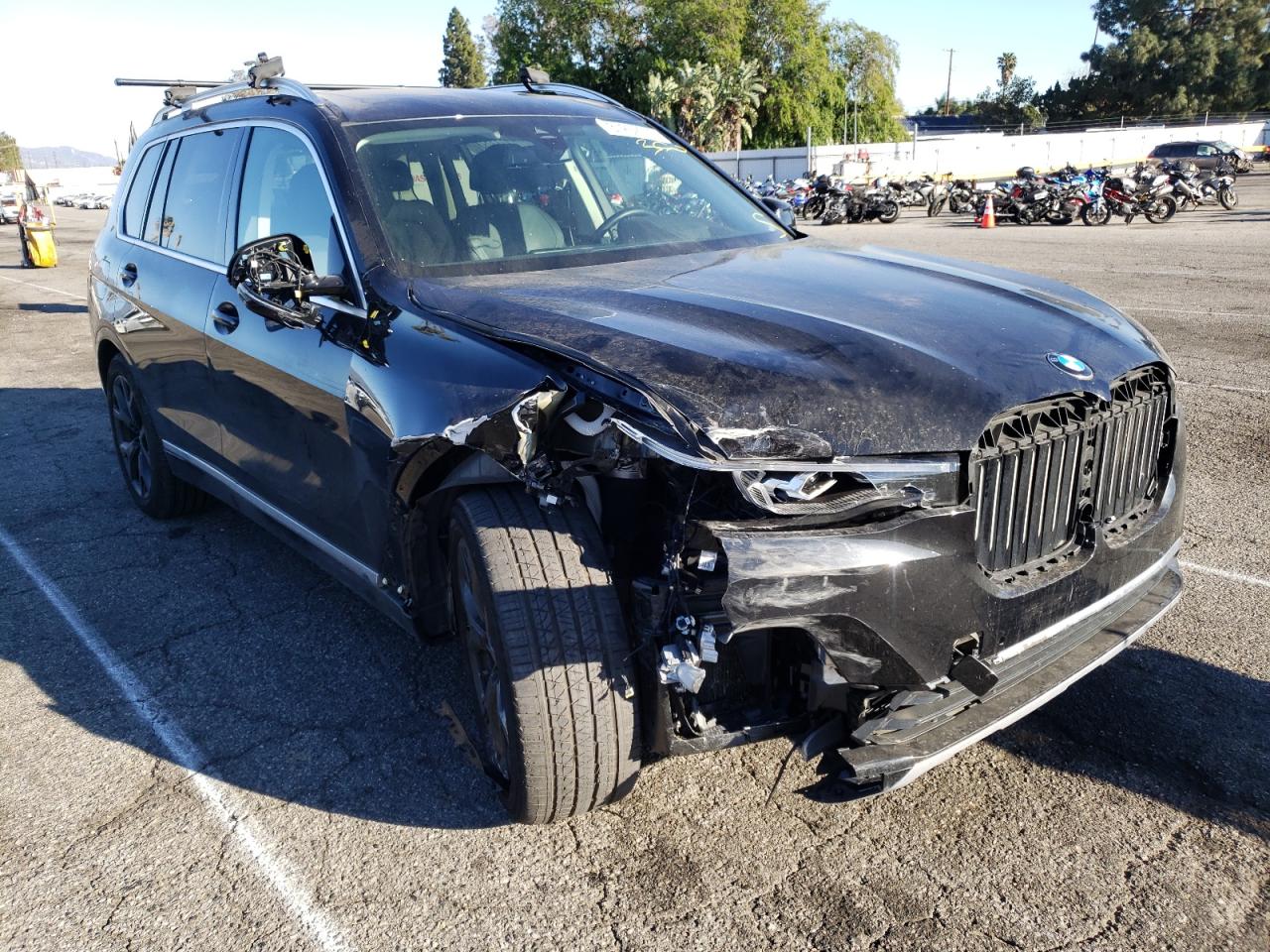 BMW X7 XDRIVE4 2020 with VIN 5UXCW2C05L9C94905 - Photo from auction