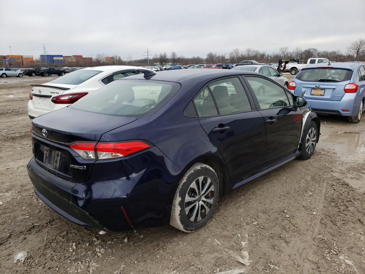Photo 4 from auction – 2020 TOYOTA COROLLA LE with VIN JTDEBRBE9LJ022705