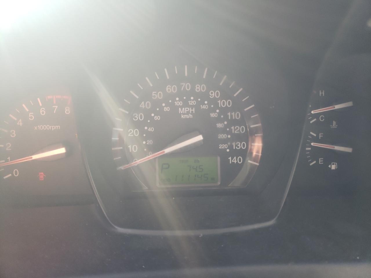 Foto 8 de la subasta – 2009 KIA SPECTRA EX con VIN KNAFE221395600652