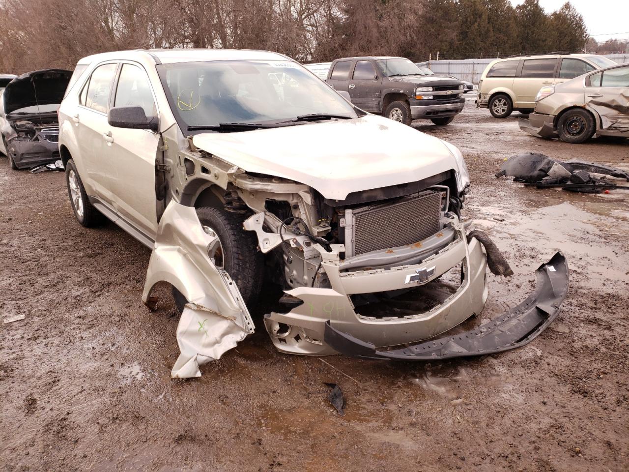 CHEVROLET EQUINOX LS 2015 with VIN 2GNALAEK1F6193231 - Photo from auction