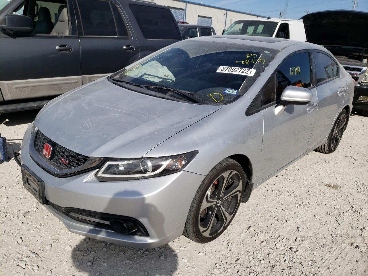 Photo 2 from auction – 2015 HONDA CIVIC SI with VIN 2HGFB6E52FH701477