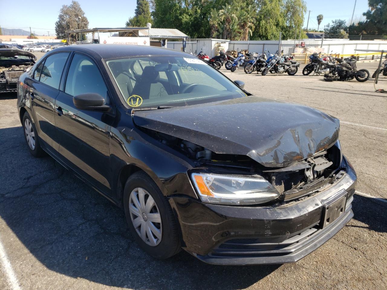 VOLKSWAGEN JETTA S 2016 with VIN 3VW267AJ3GM330176 - Photo from auction