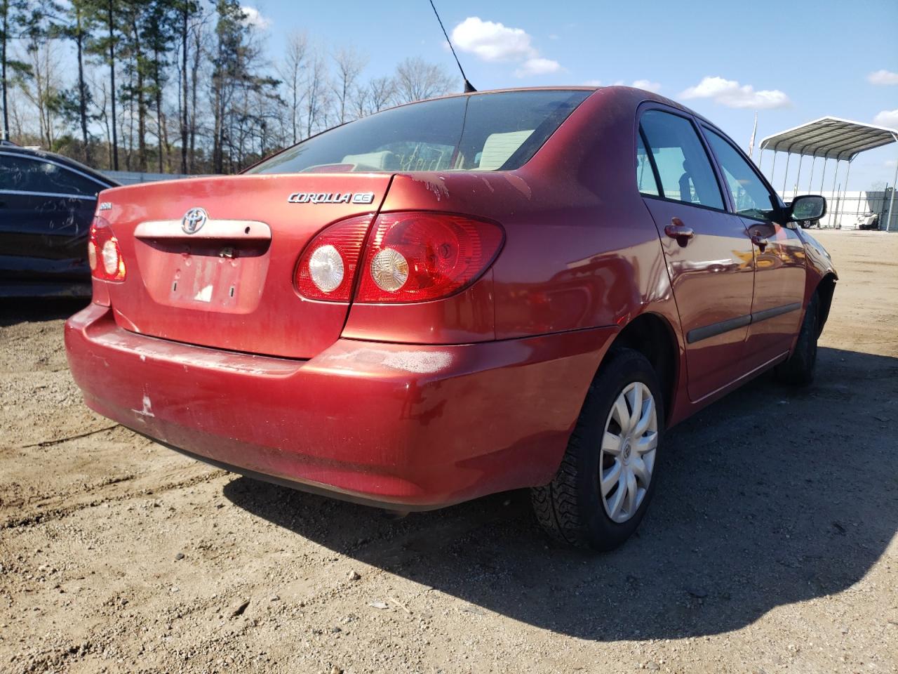 Photo 4 from auction – 2005 TOYOTA COROLLA CE with VIN JTDBR32E850055568