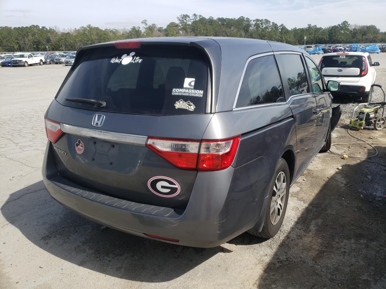 Photo 4 from auction – 2011 HONDA ODYSSEY EX with VIN 5FNRL5H43BB010190