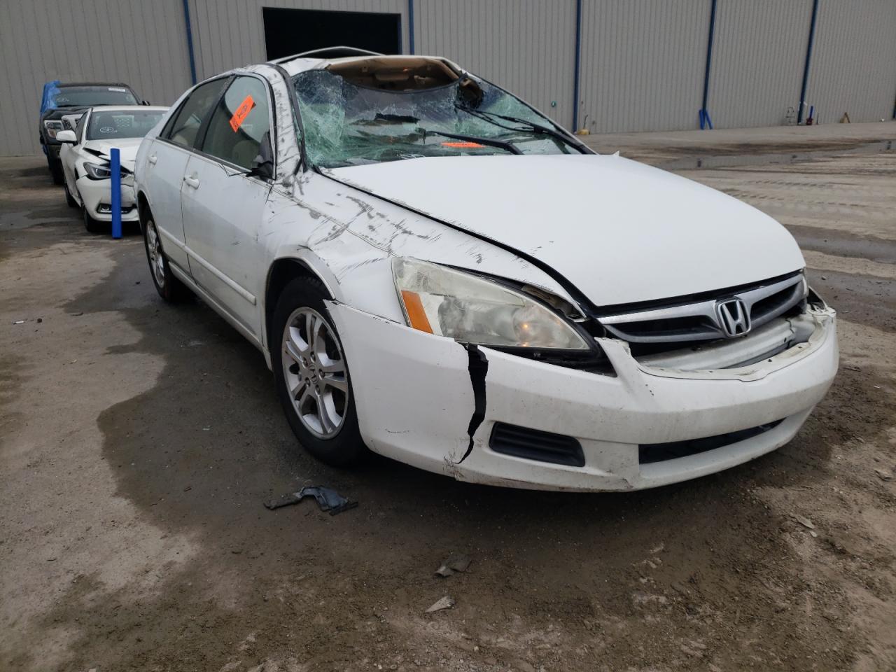 Photo 1 from auction – 2007 HONDA ACCORD EX with VIN 1HGCM56757A196980