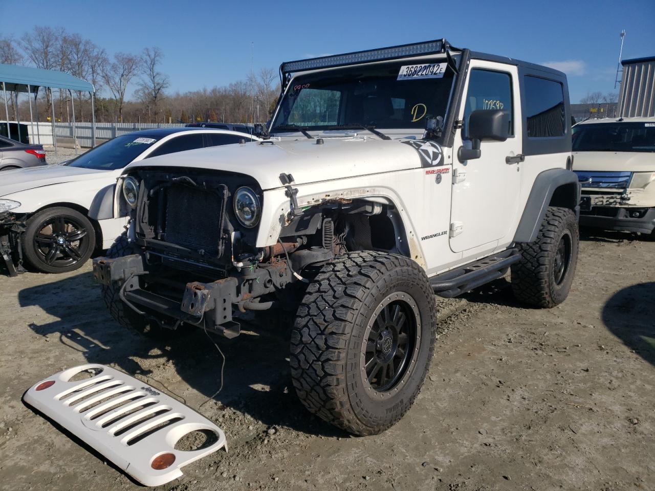 Photo 2 from auction – 2008 JEEP WRANGLER X with VIN 1J4FA24198L608738