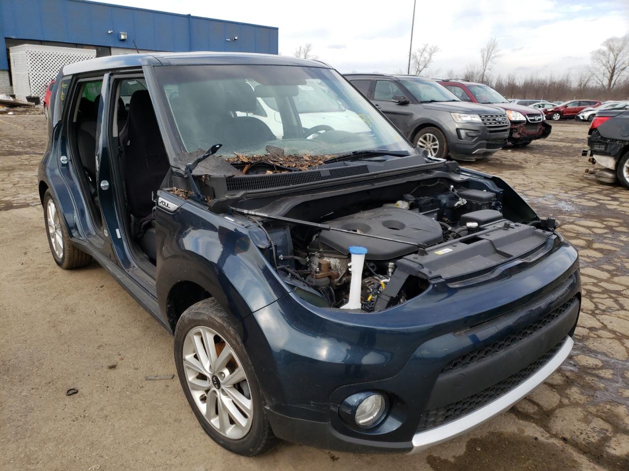 KIA SOUL + 2017 with VIN KNDJP3A55H7449074 - Photo from auction