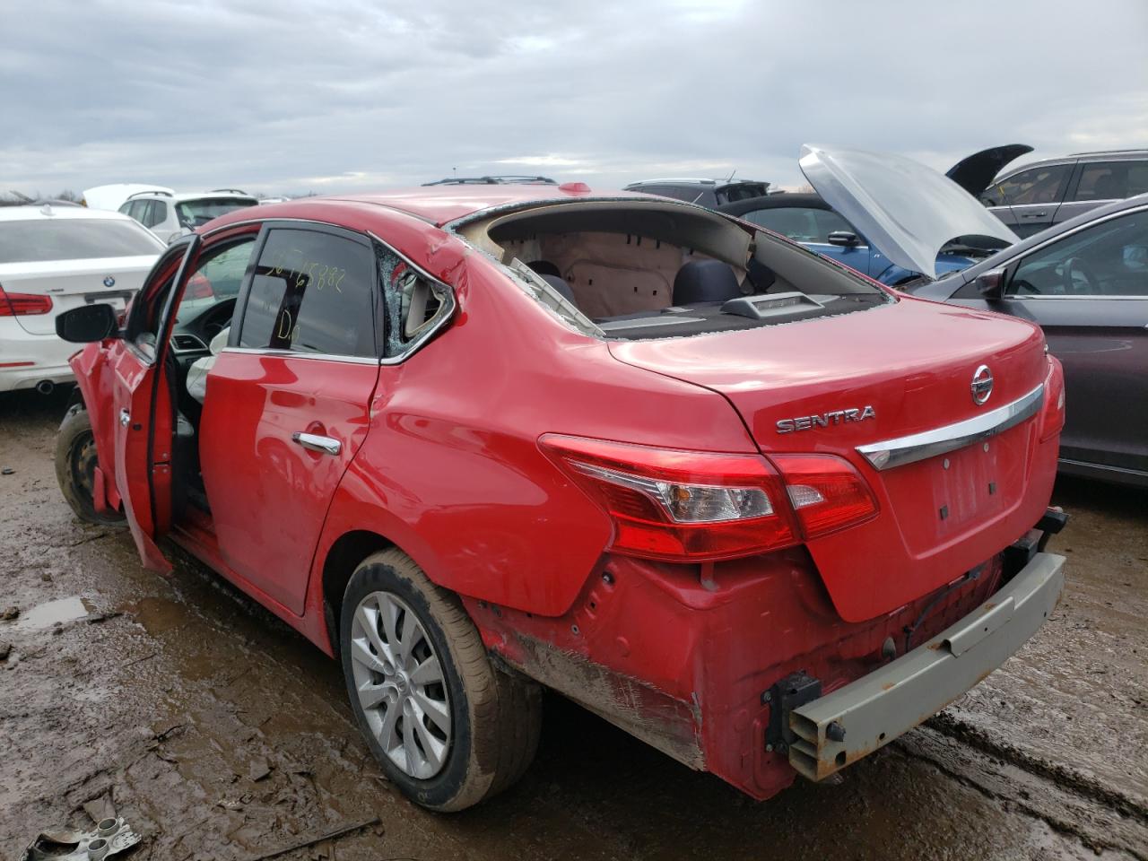 Photo 3 from auction – 2017 NISSAN SENTRA with VIN 3N1AB7AP5HY231340