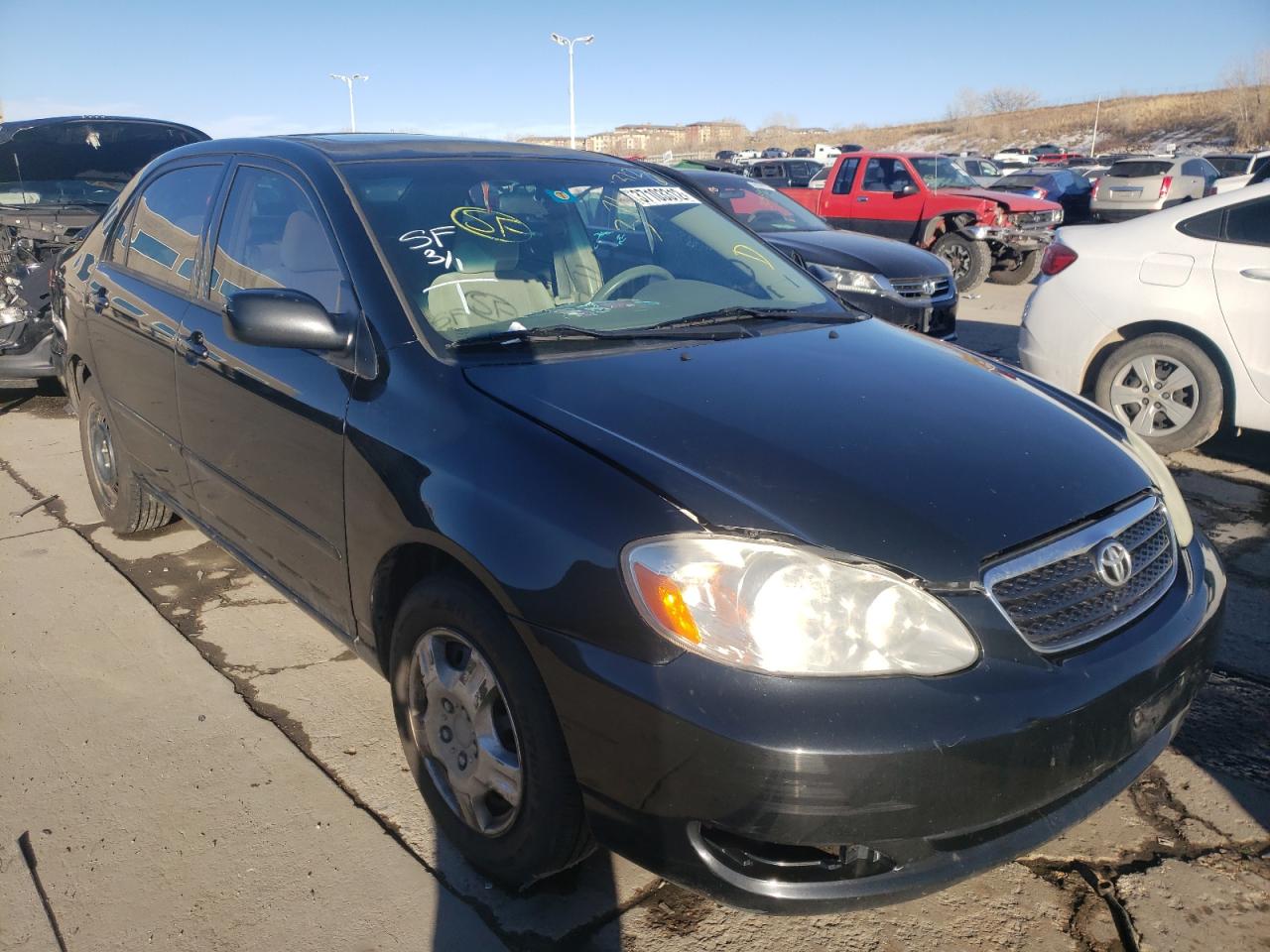 TOYOTA COROLLA CE 2007 with VIN 1NXBR32E97Z891090 - Photo from auction