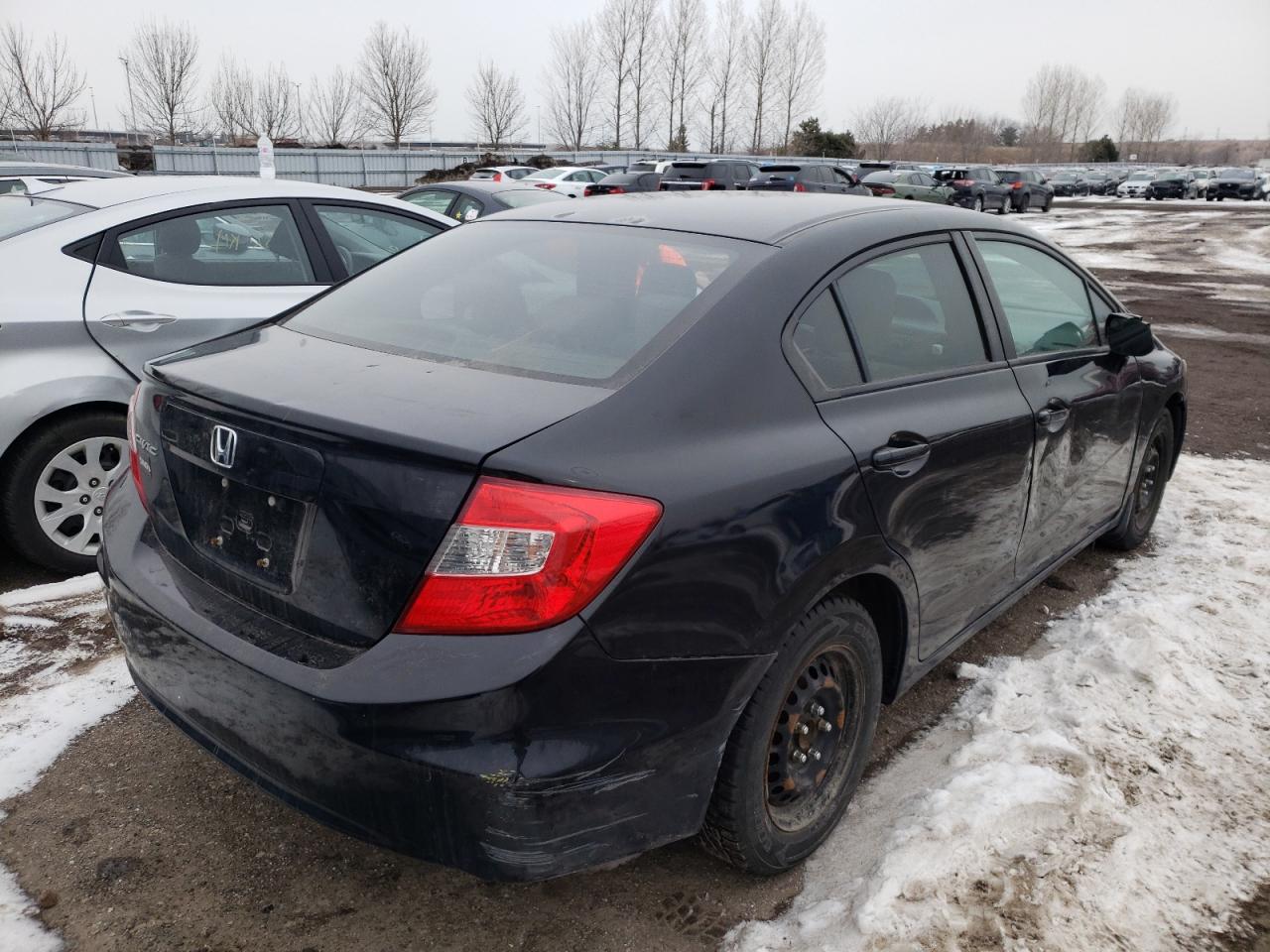 Photo 4 from auction – 2012 HONDA CIVIC LX with VIN 2HGFB2F47CH022797