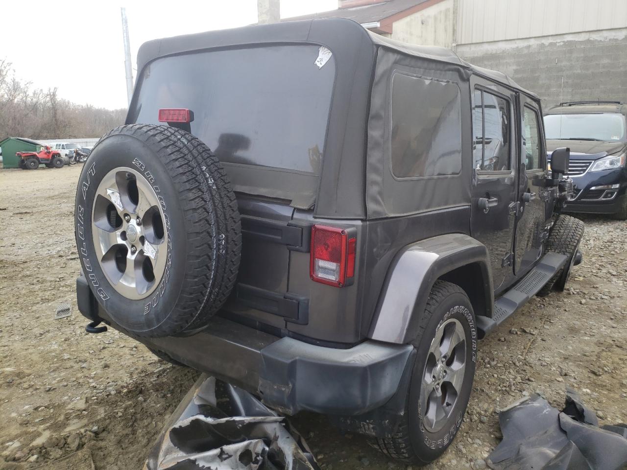 Photo 4 from auction – 2016 JEEP WRANGLER U with VIN 1C4BJWEG9GL180943
