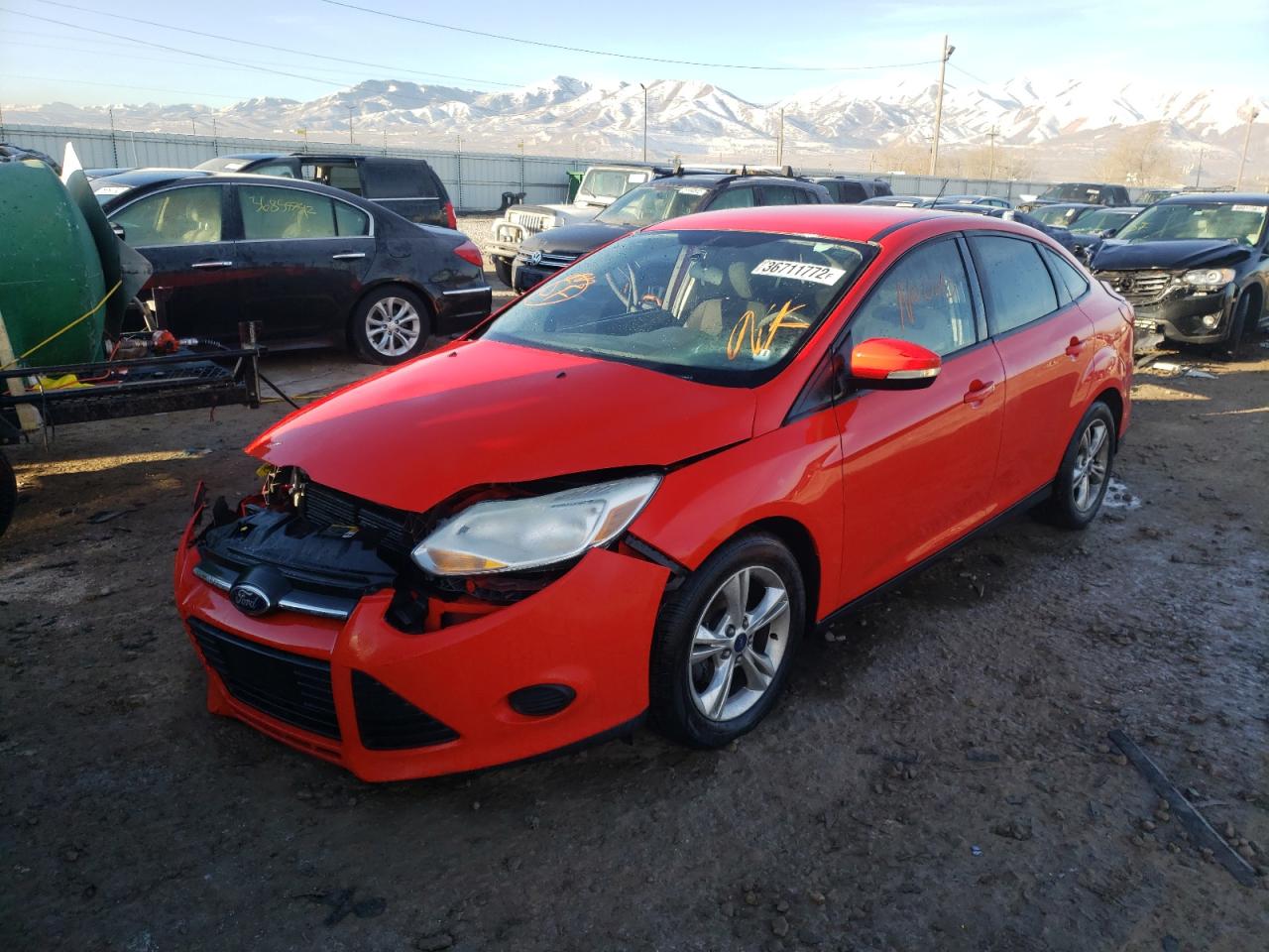 Photo 2 from auction – 2014 FORD FOCUS SE with VIN 1FADP3F26EL248613