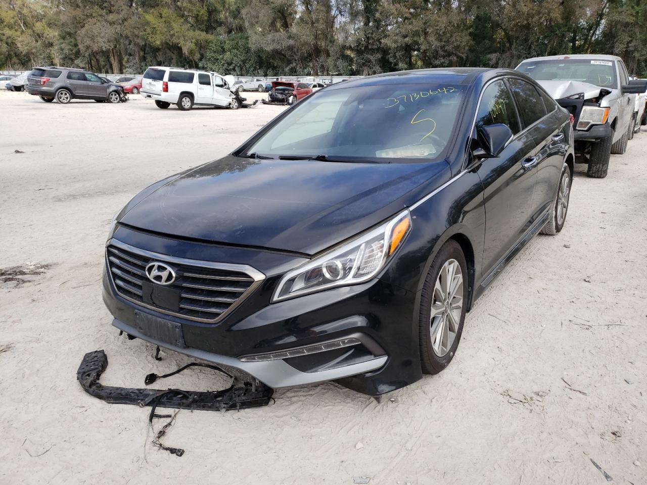 Photo 2 from auction – 2016 HYUNDAI SONATA SPO with VIN 5NPE34AF8GH334538