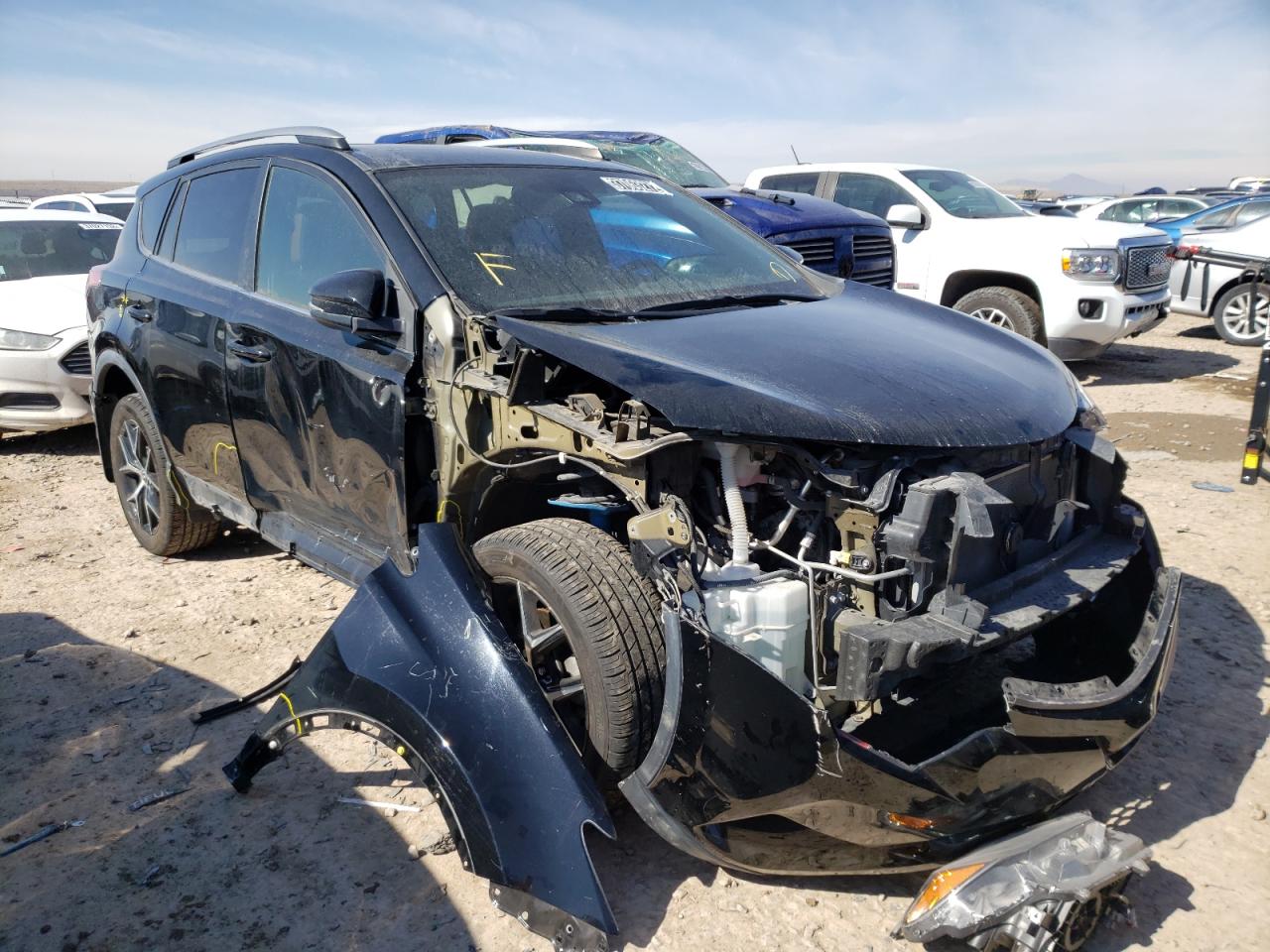 TOYOTA RAV4 SE 2017 with VIN 2T3JFREV0HW594558 - Photo from auction