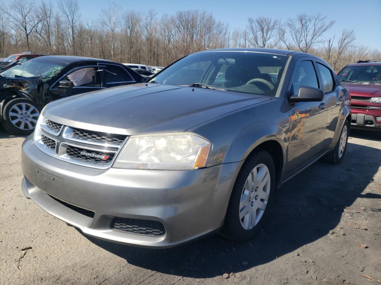 Photo 2 from auction – 2012 DODGE AVENGER SE with VIN 1C3CDZAB1CN215047