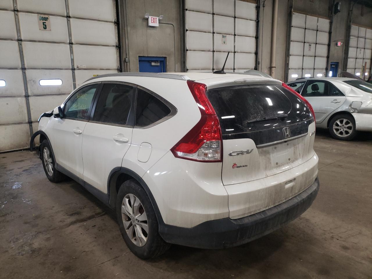 Photo 3 from auction – 2013 HONDA CRV with VIN 5J6RM4H70DL046799