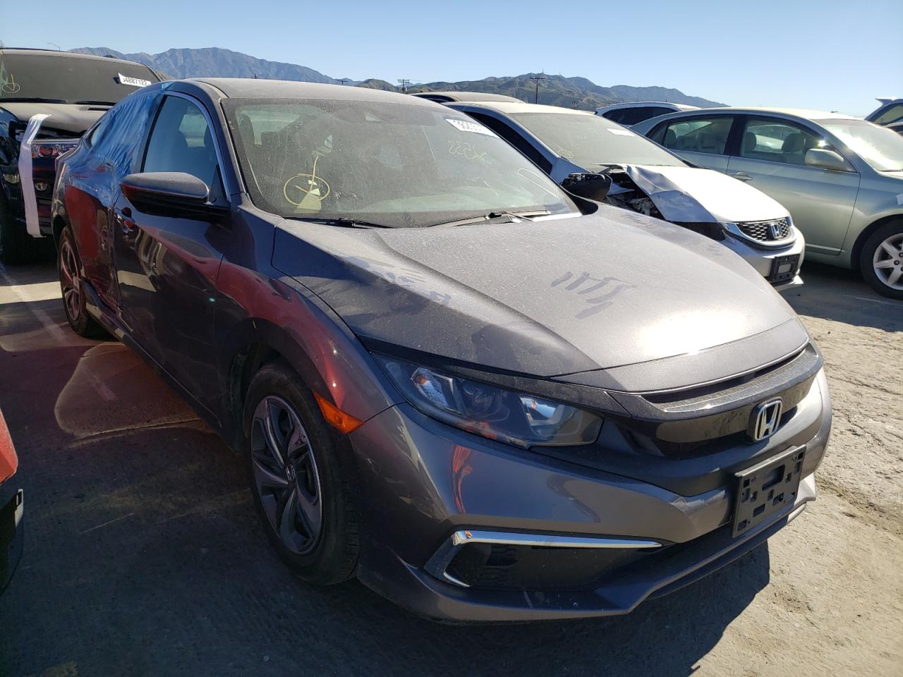 HONDA CIVIC LX 2019 with VIN 2HGFC2F66KH579035 - Photo from auction