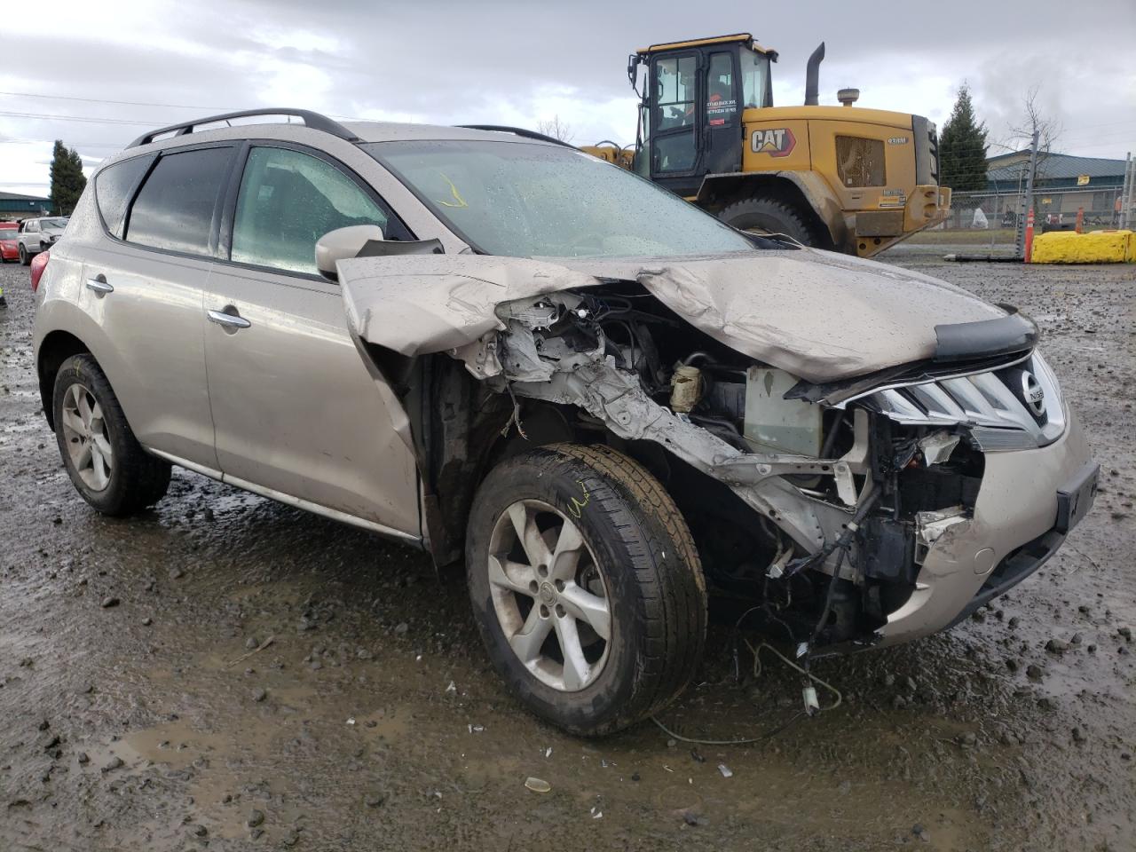 NISSAN MURANO S 2009 with VIN JN8AZ18W09W100932 - Photo from auction