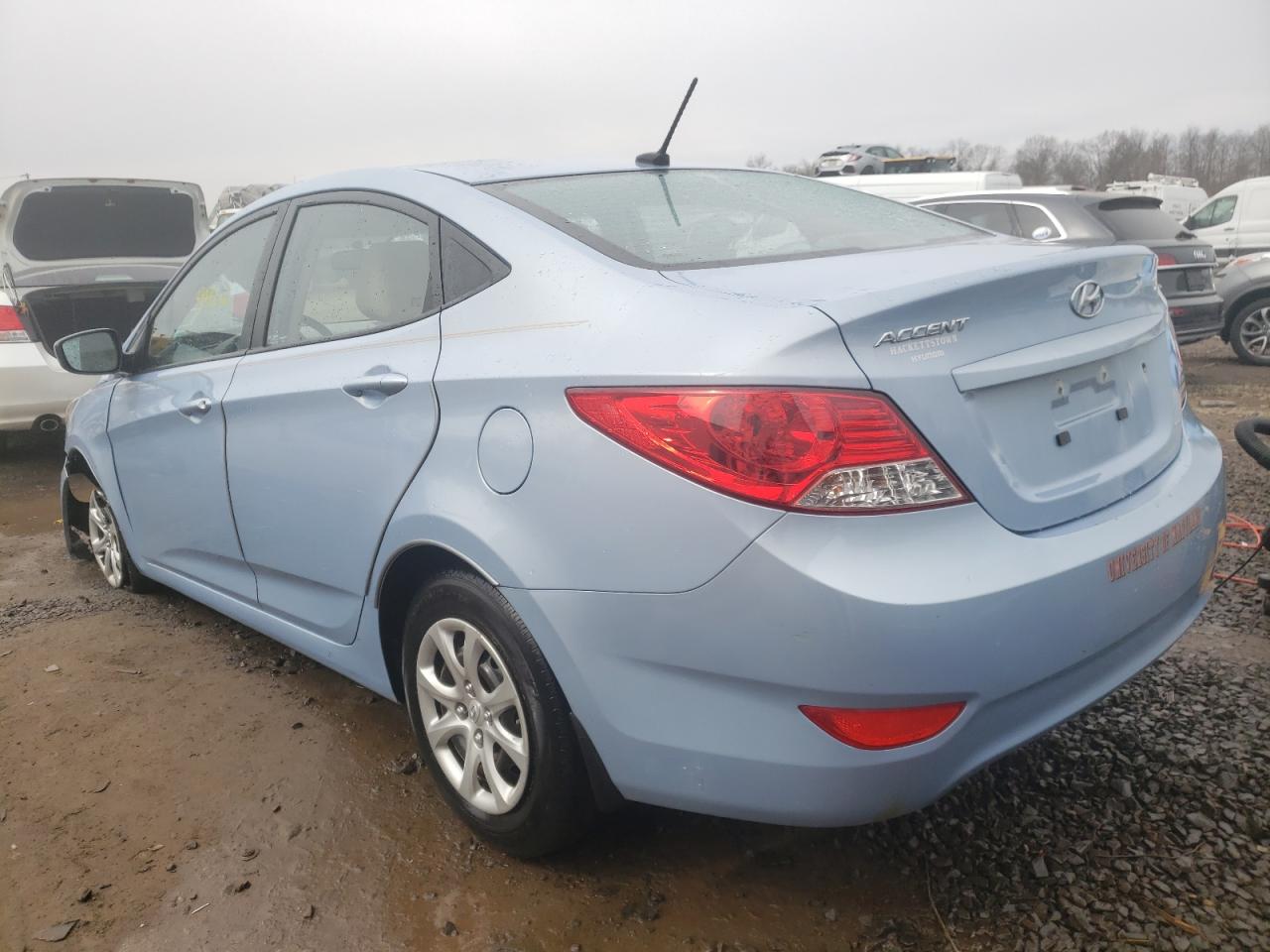 Photo 3 from auction – 2013 HYUNDAI ACCENT GLS with VIN KMHCT4AE6DU519263