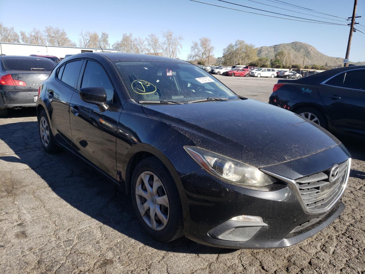 Photo 1 from auction – 2014 MAZDA 3 SPORT with VIN JM1BM1K75E1163418
