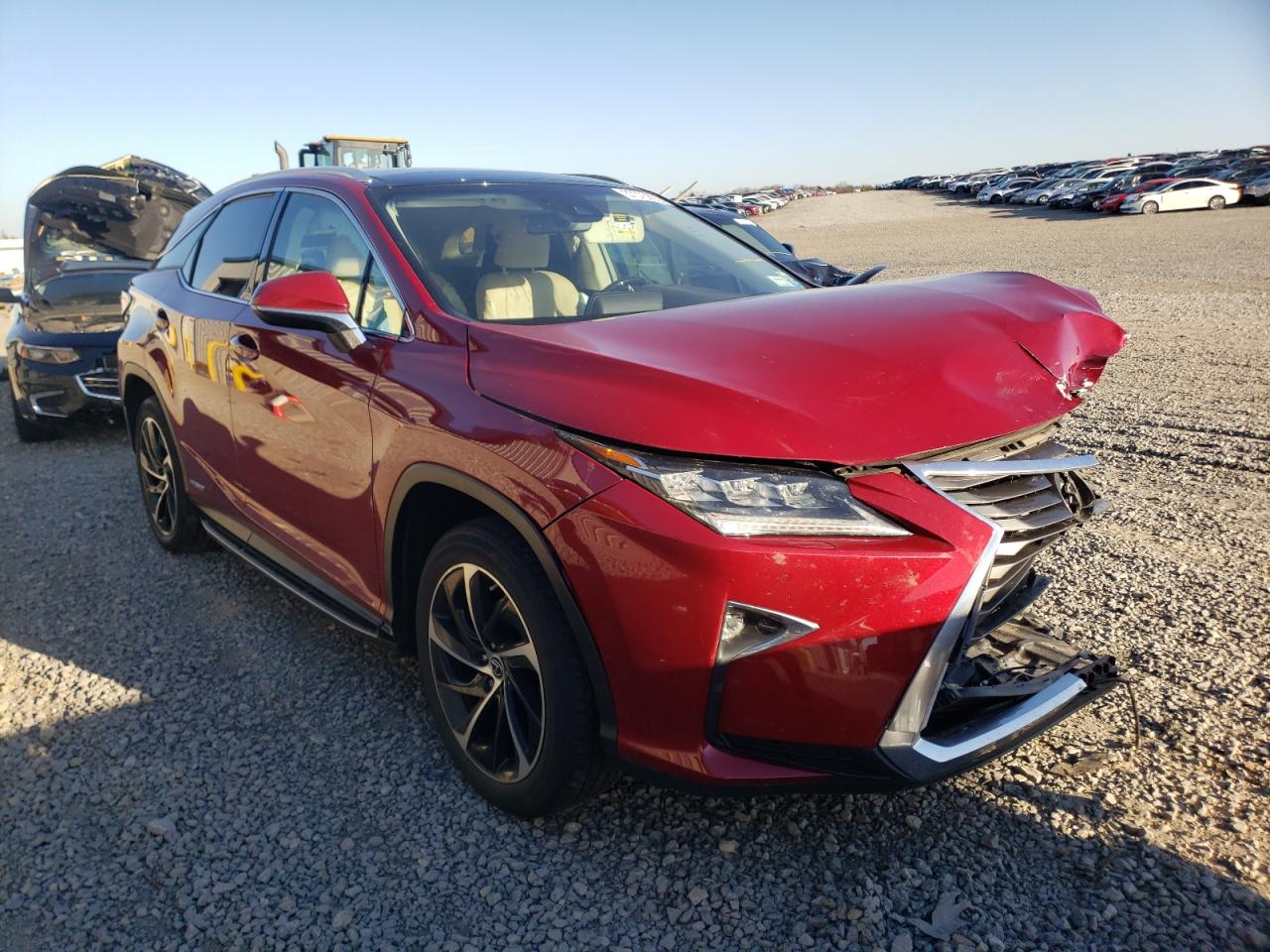 LEXUS RX 450H BA 2019 with VIN 2T2BGMCA1KC034176 - Photo from auction