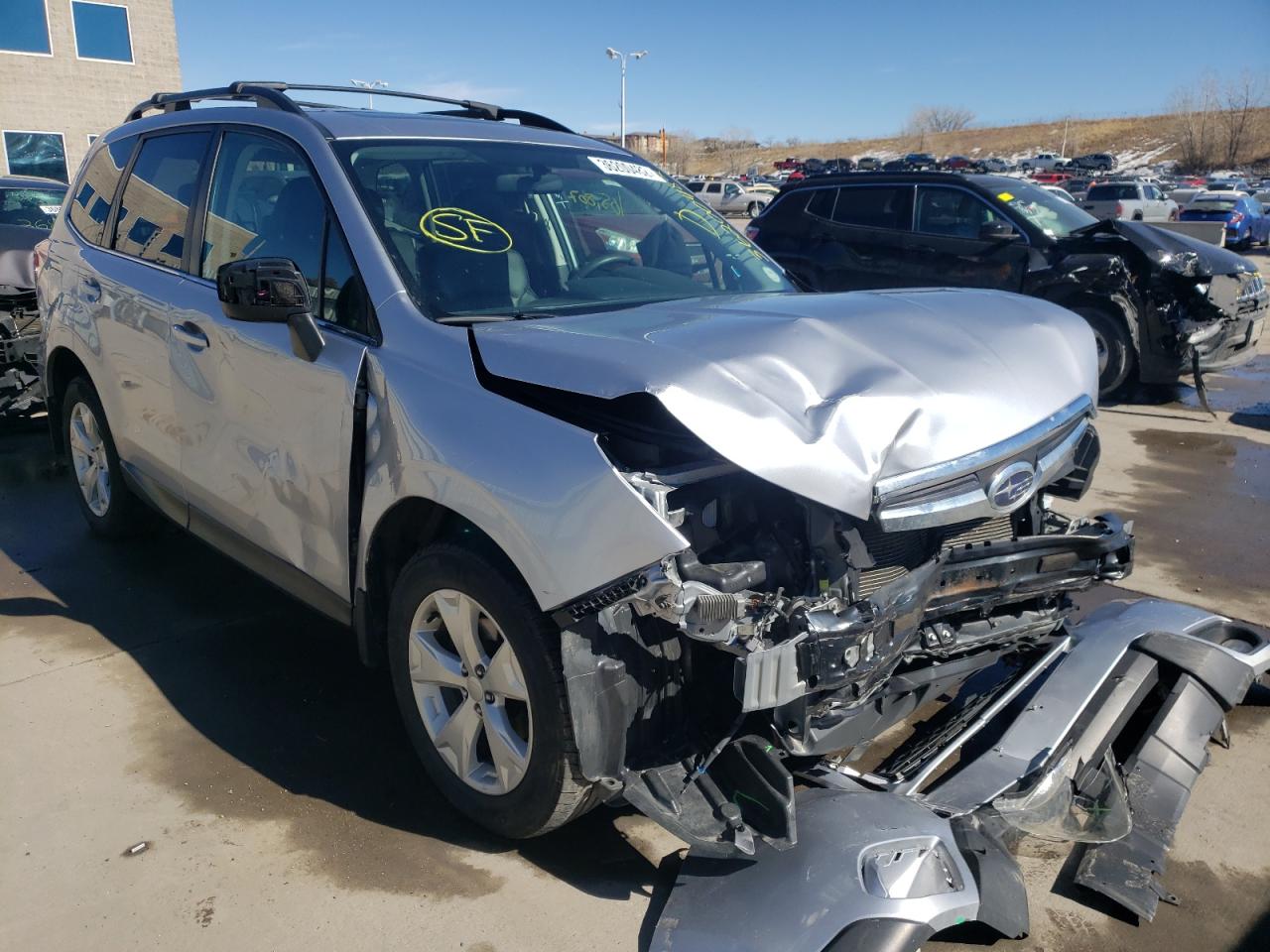 SUBARU FORESTER 2 2016 with VIN JF2SJAHCXGH445823 - Photo from auction