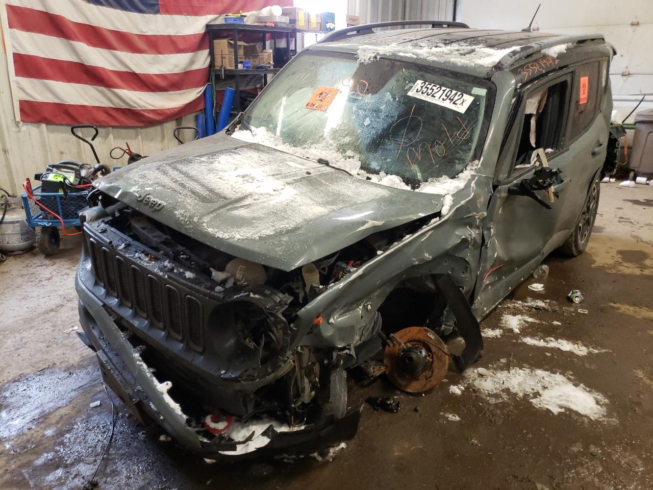 Photo 2 from auction – 2015 JEEP RENEGADE T with VIN ZACCJBCT0FPB54560