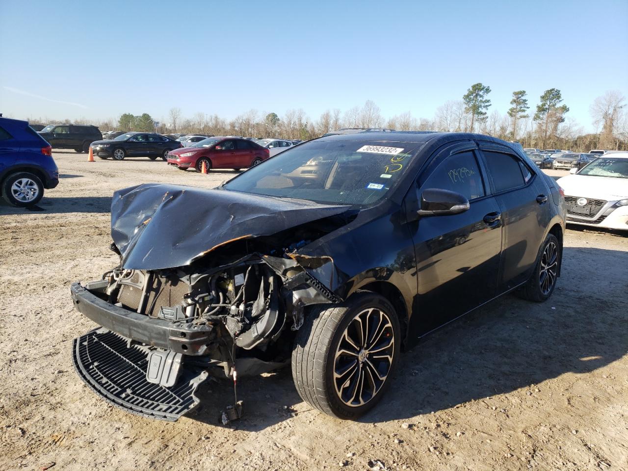 Photo 2 from auction – 2014 TOYOTA COROLLA L with VIN 5YFBURHEXEP117650