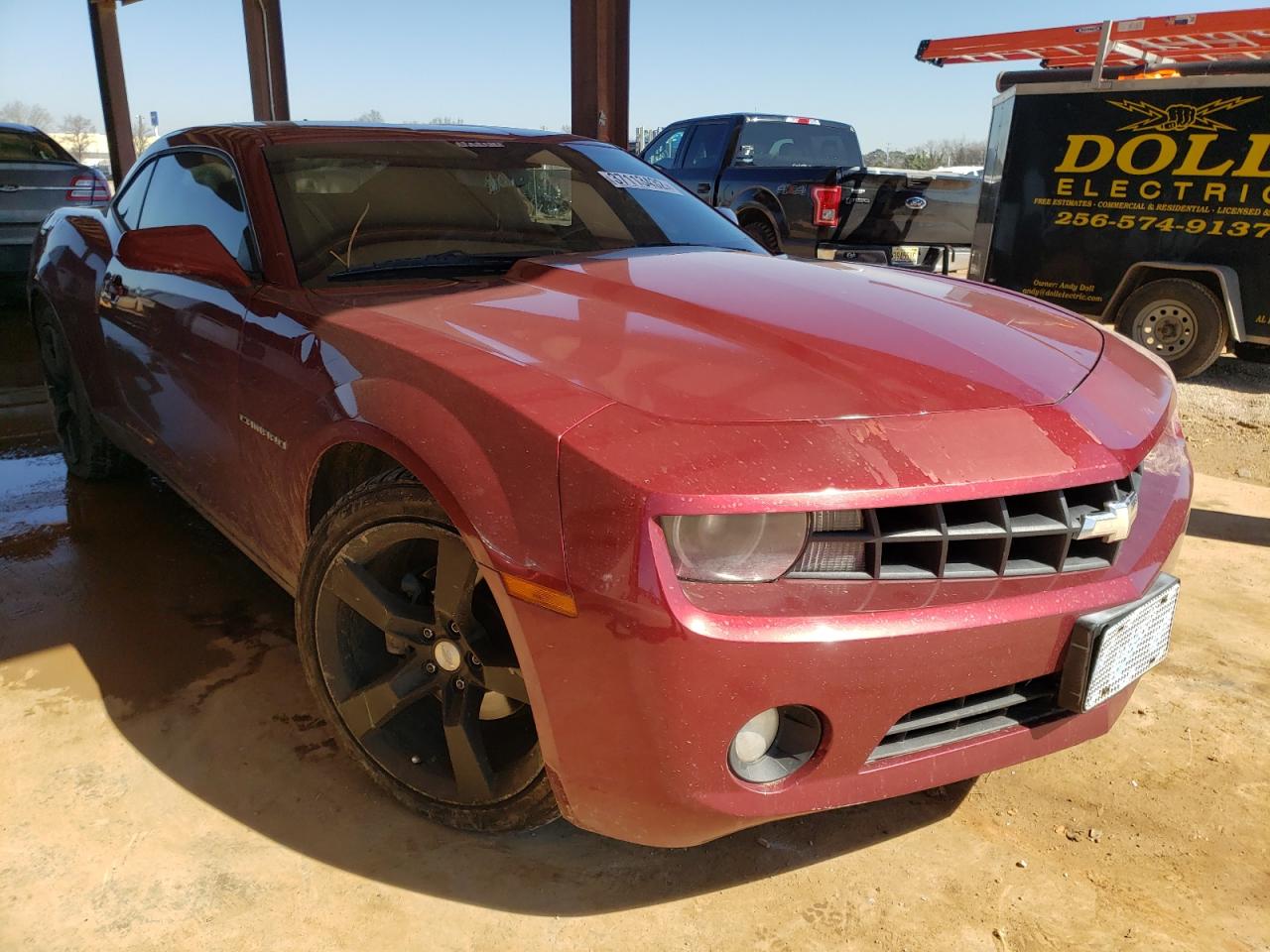 Photo 1 from auction – 2011 CHEVROLET CAMARO LT with VIN 2G1FC1ED9B9124658
