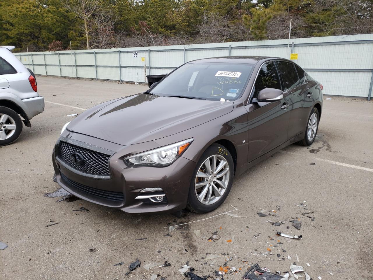 Photo 2 from auction – 2015 INFINITI Q50 BASE with VIN JN1BV7AR3FM414832
