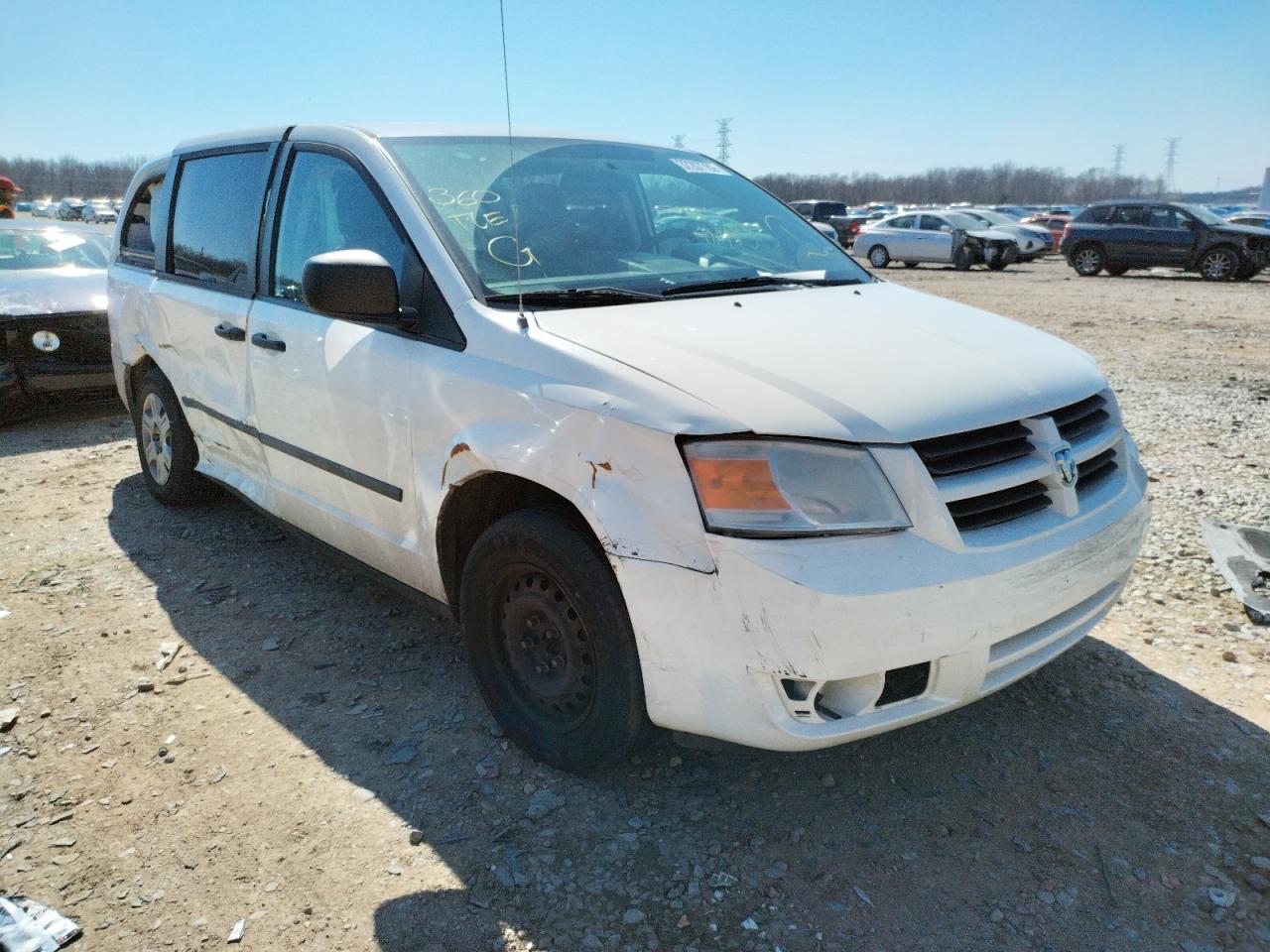 DODGE GRAND CARA 2008 with VIN 2D8HN44H58R751349 - Photo from auction