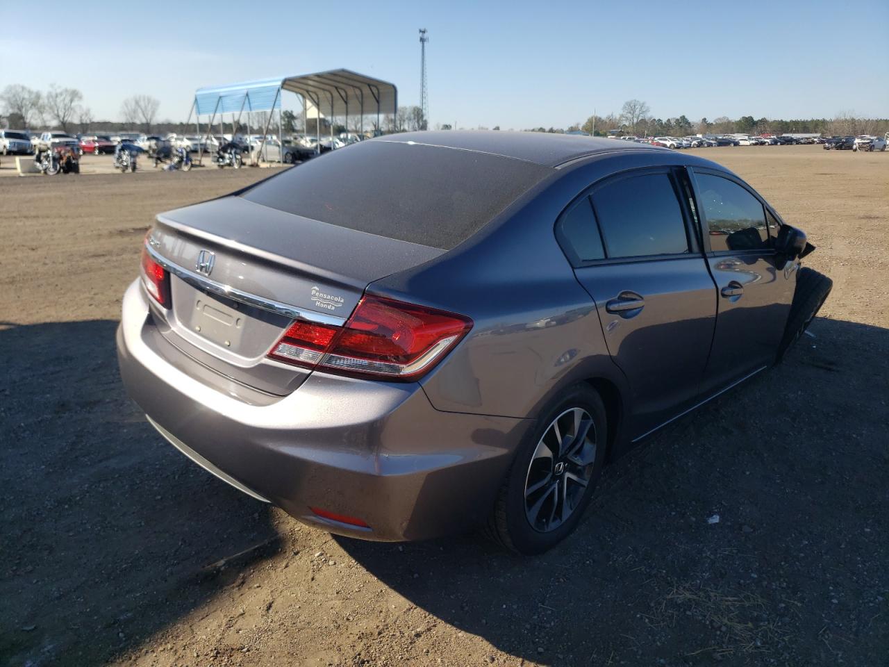 Photo 4 from auction – 2014 HONDA CIVIC EX with VIN 19XFB2F84EE083122