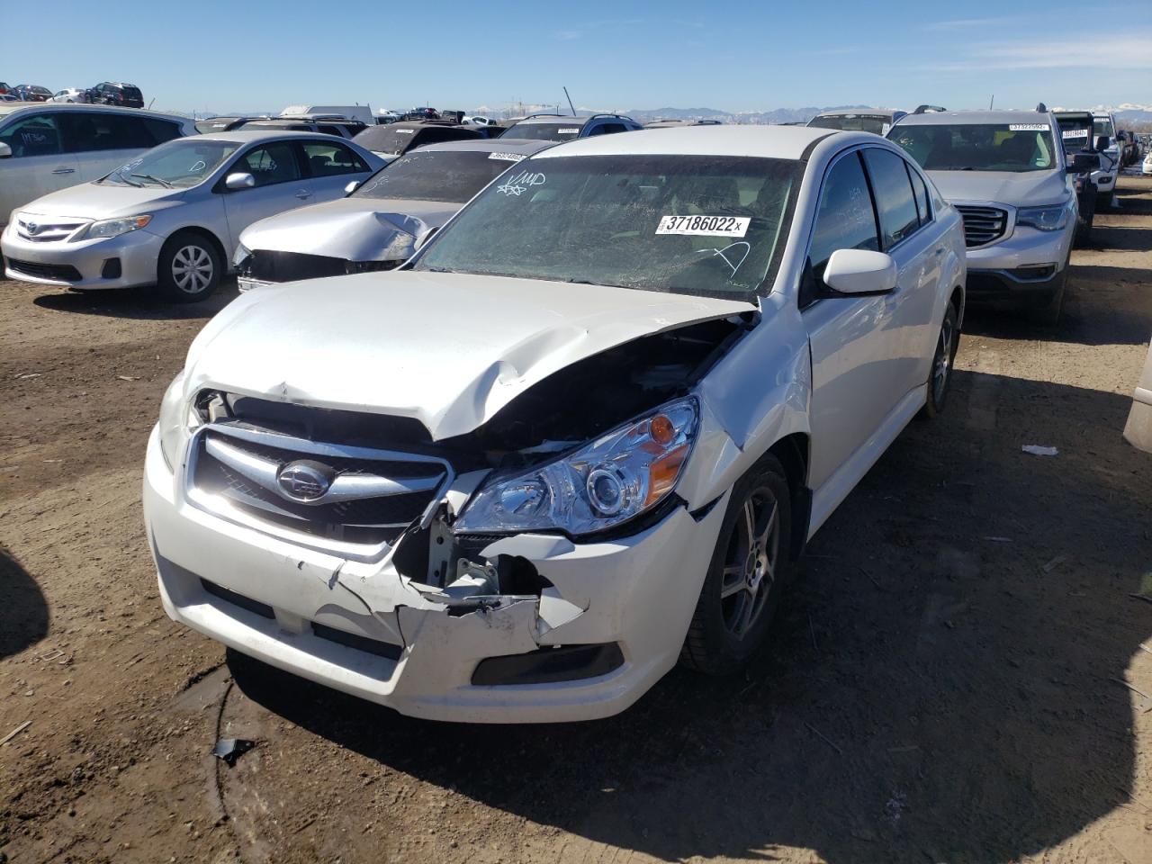 Photo 2 from auction – 2012 SUBARU LEGACY 2.5 with VIN 4S3BMCC66C3020769