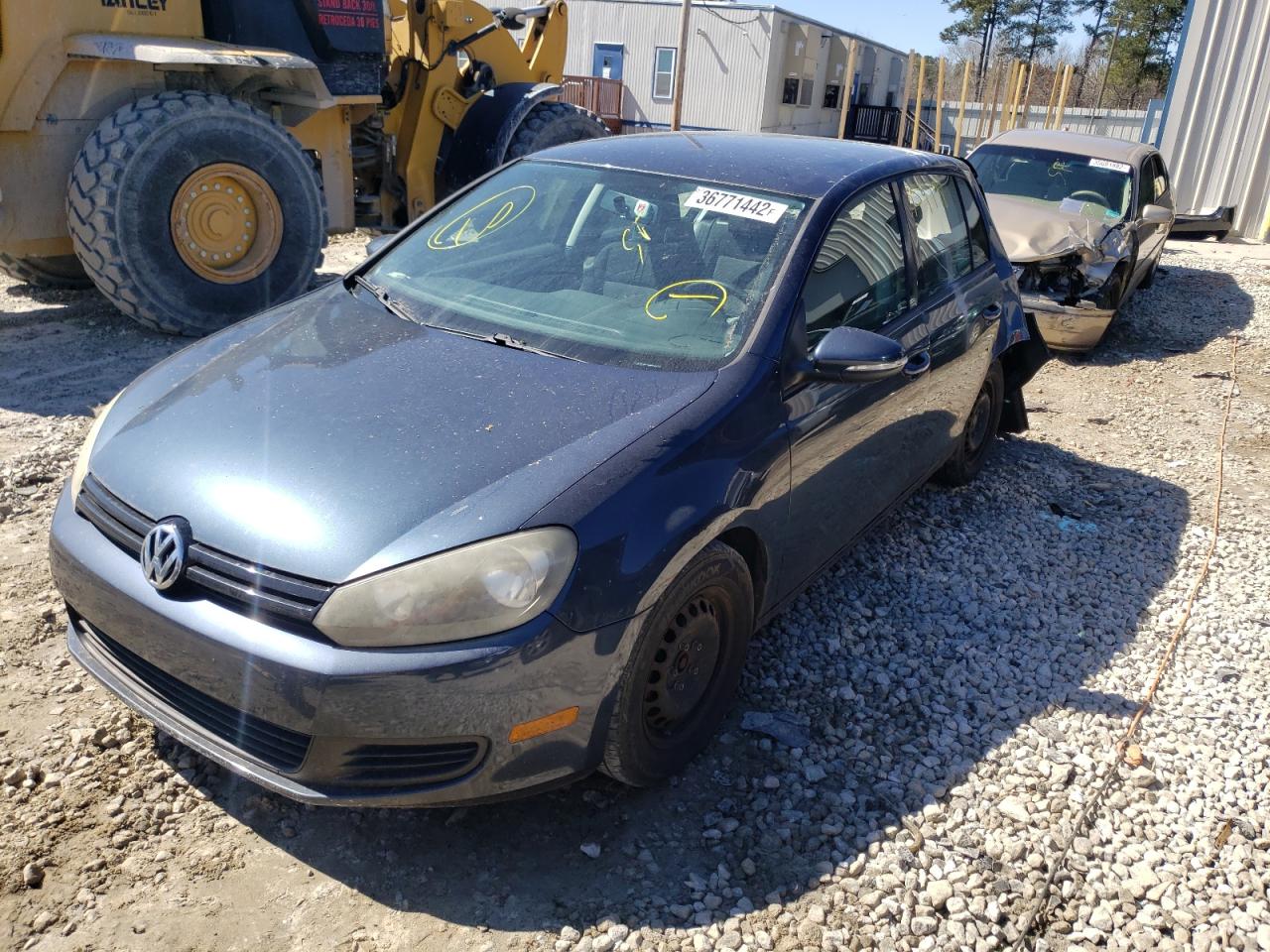 Photo 2 from auction – 2010 VOLKSWAGEN GOLF with VIN WVWDA7AJ3AW341454