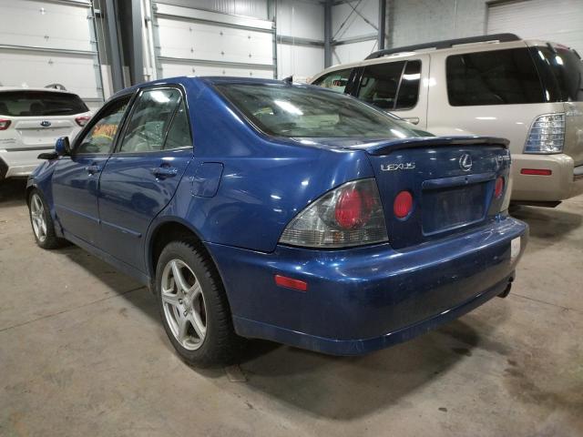Photo 3 from auction – 2003 LEXUS IS 300 with VIN JTHBD192530079174