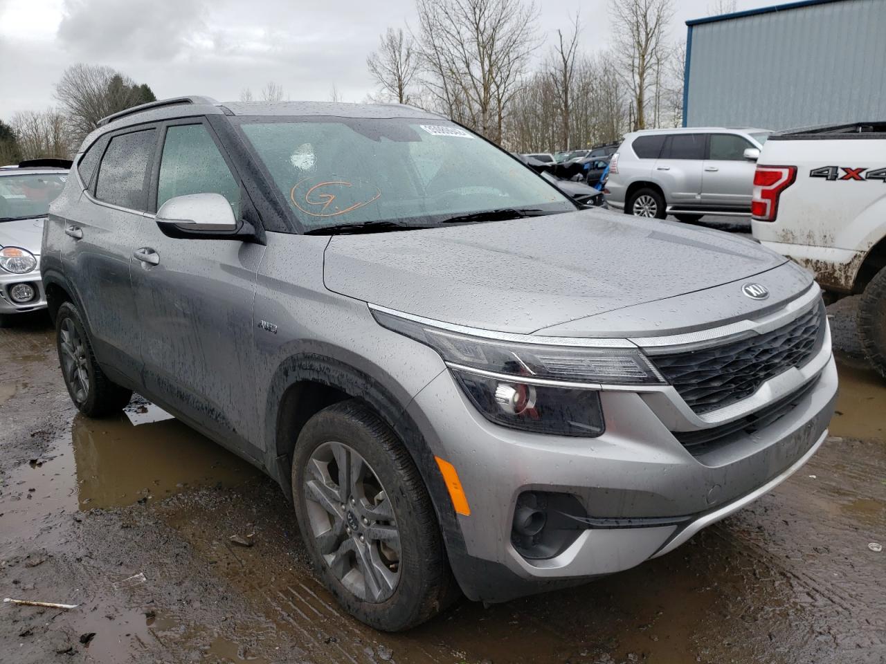 KIA SELTOS S 2021 with VIN KNDEUCAA5M7097079 - Photo from auction