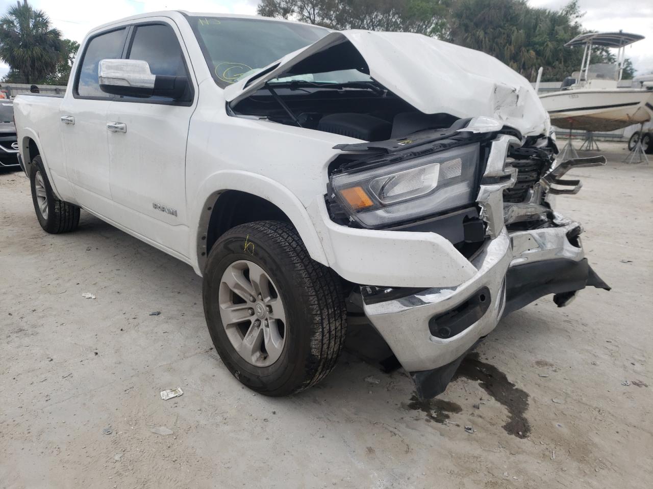 RAM 1500 LARAM 2020 with VIN 1C6SRFRTXLN346943 - Photo from auction