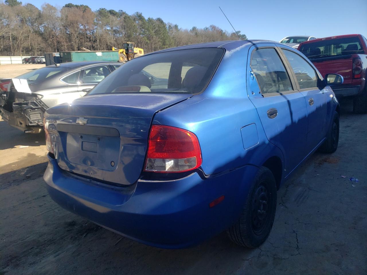 Photo 4 from auction – 2005 CHEVROLET AVEO BASE with VIN KL1TD52695B504033