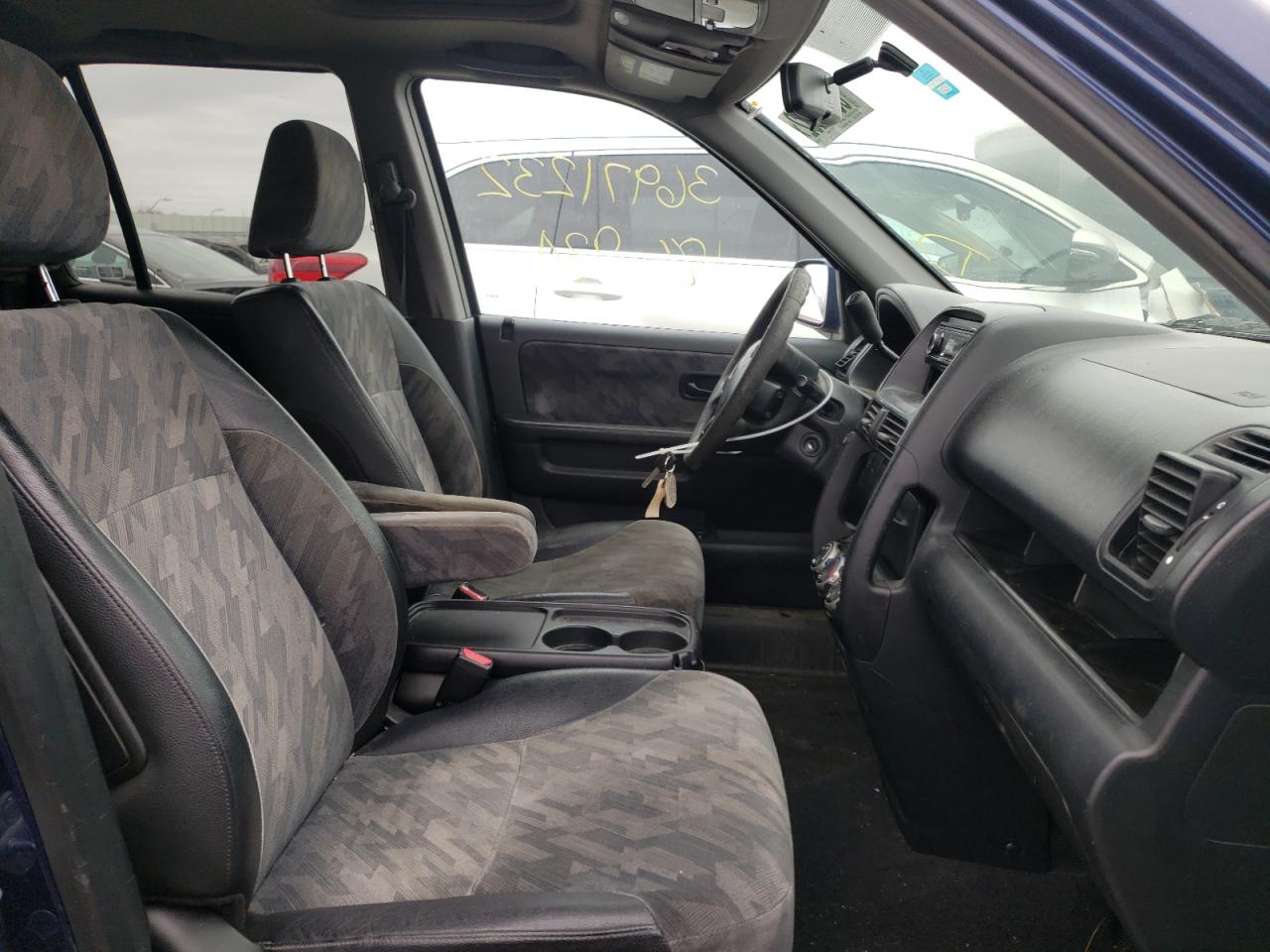Photo 5 from auction – 2004 HONDA CR-V EX with VIN SHSRD78894U238251