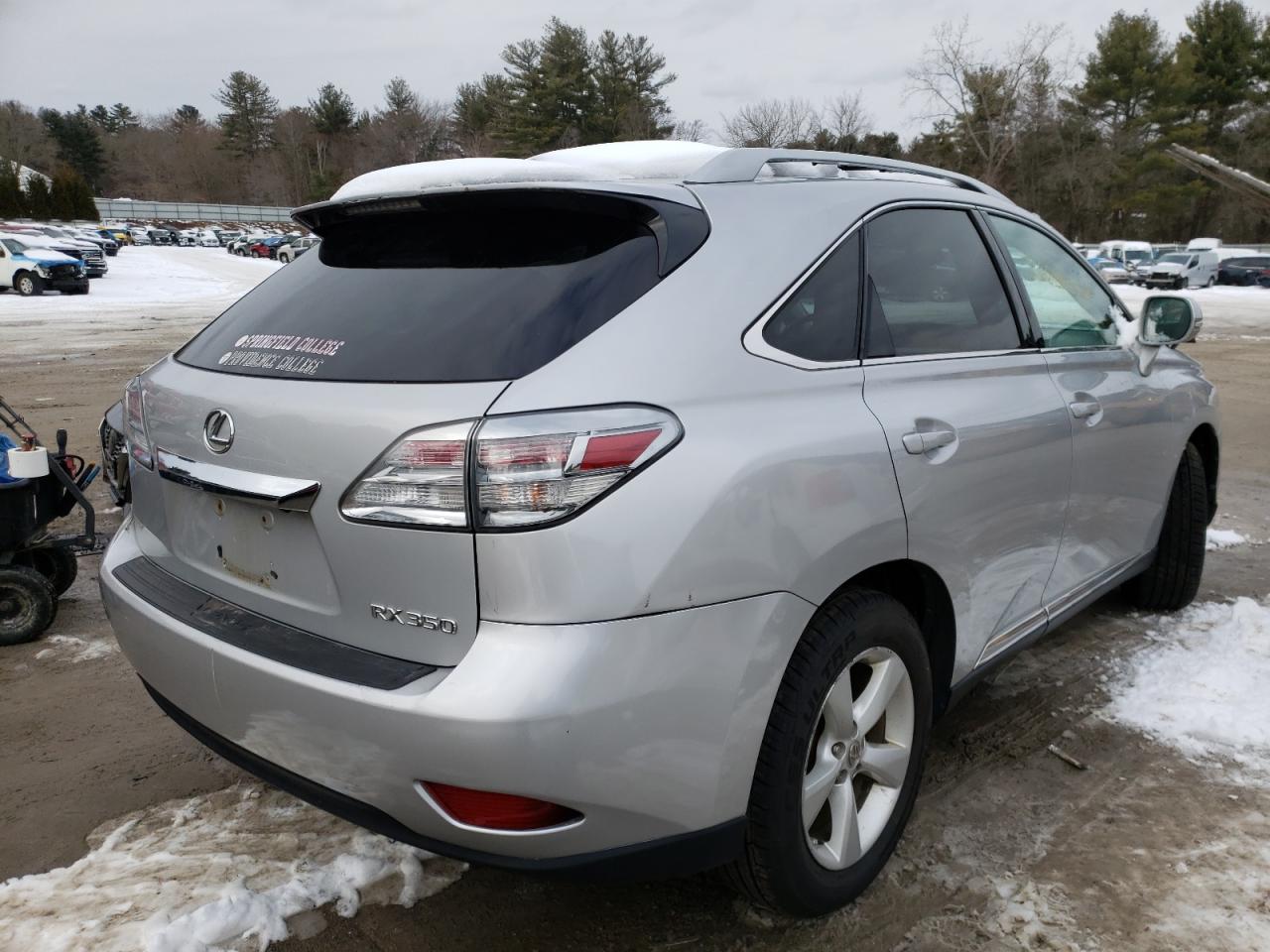 Photo 4 from auction – 2011 LEXUS RX 350 with VIN 2T2BK1BA1BC101485